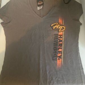 Harley med t shirt